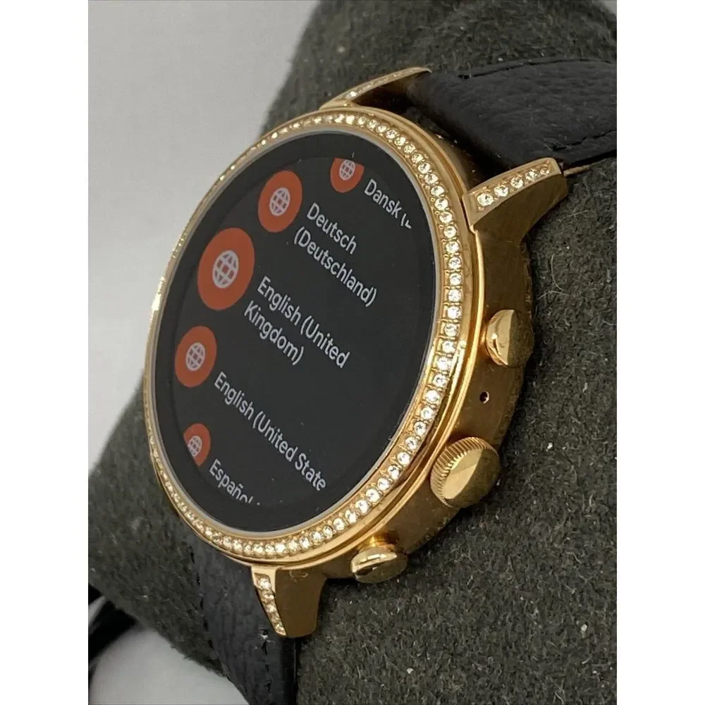 Fossil Gen 4 Authentic Digital Dial Smart Watch Custom Band FTW6011 CR145
